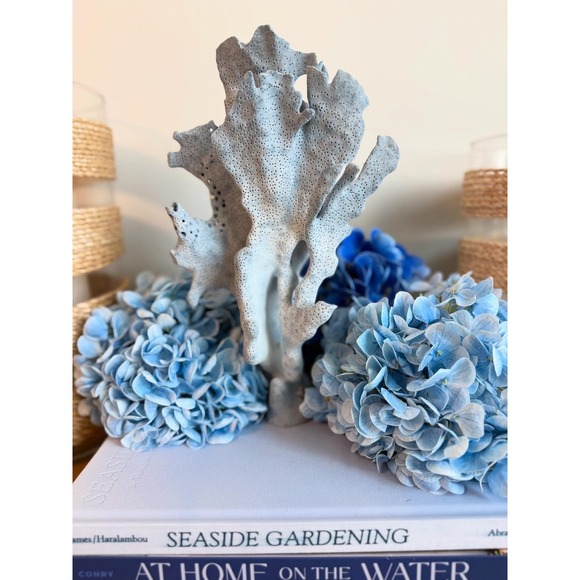 Light Blue Tall Natural Coral - Picture 1 of 3